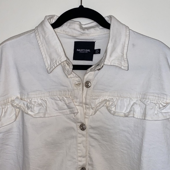 Nasty Gal Shacket size 10 - Picture 2 of 7